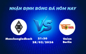 monchengladbach union berlin 28 02 bundesliga