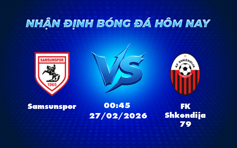 samsunspor fk shkendija 79 27 02 europa conference league