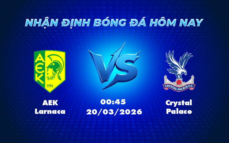 aek larnaca crystal palace 20 03 europa conference league