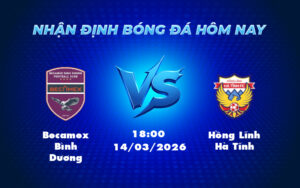 becamex binh duong hong linh ha tinh 14 03 v league