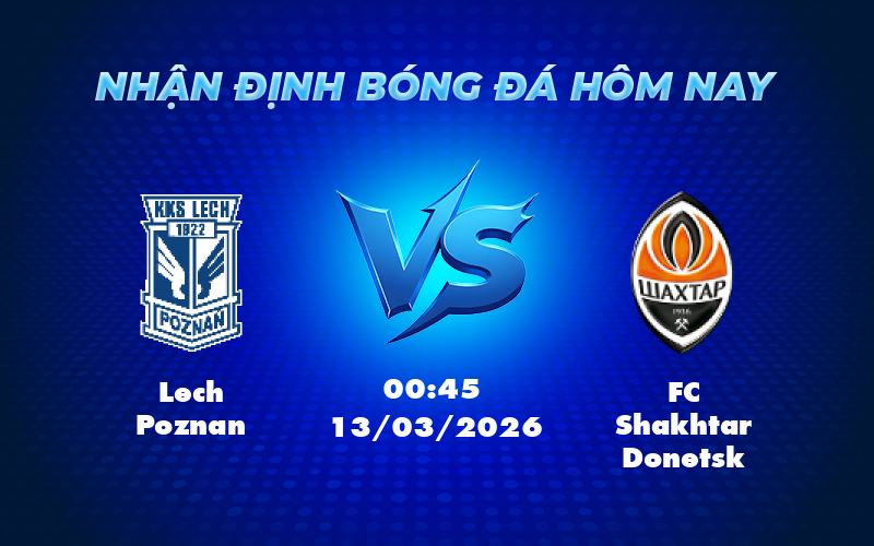 lech poznan fc shakhtar donetsk 13 03 europa conference league