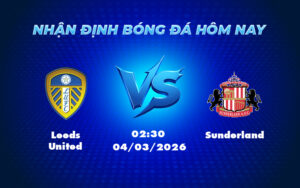 leeds united sunderland 04 03 ngoai hang anh