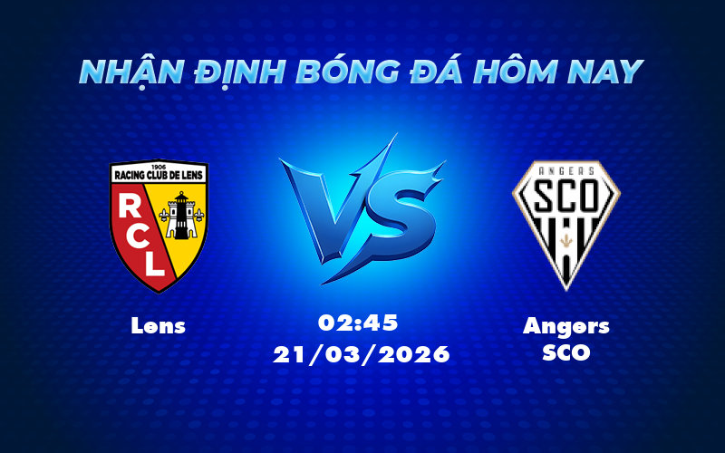 lens angers sco 21 03 ligue 1