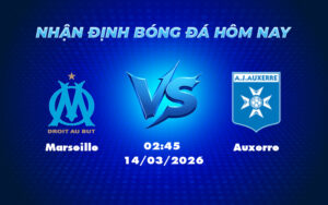 marseille auxerre 14 03 ligue 1
