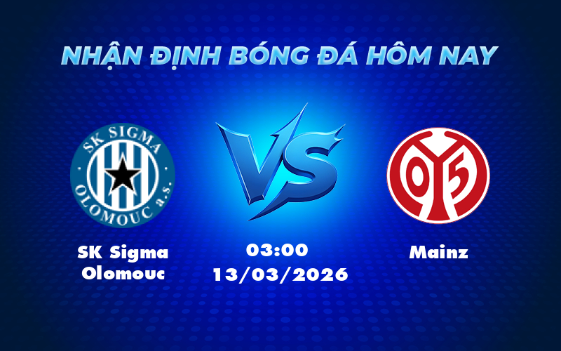 SK Sigma Olomouc vs Mainz Soi kèo và nhận định trận đấu Europa Conference League 1 sk sigma olomouc mainz 13 03 europa conference league