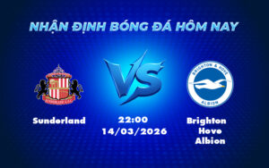sunderland brighton hove albion 14 03 ngoai hang anh