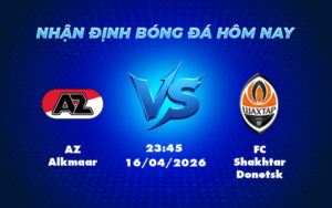 az alkmaar fc shakhtar donetsk 16 04 europa conference league - Nhận định AZ Alkmaar vs Shakhtar Donetsk Cơ hội nào cho đội khách