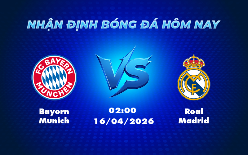 bayern munich real madrid 16 04 c1 - Nhận định soi kèo Bayern Munich vs Real Madrid Cuộc chiến đỉnh cao tại C1