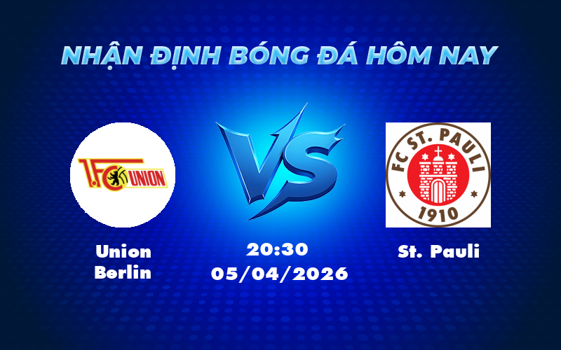 union berlin st pauli 05 04 bundesliga - Soi kèo Union Berlin vs St Pauli Lợi thế nghiêng về đội chủ nhà