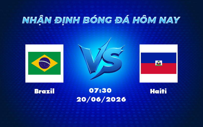 brazil haiti 20 06 fifa world cup - Nhận định Soi kèo trận đấu Brazil vs Haiti Không cân sức tại FIFA World Cup