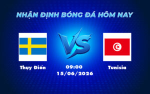 thuy dien tunisia 15 06 fifa world cup - Nhận định trận Thụy Điển vs Tunisia Cân não tại FIFA World Cup