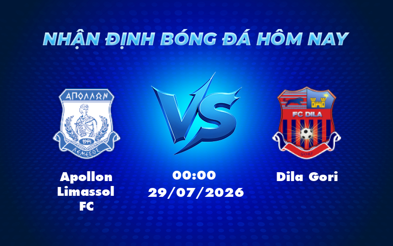 apollon limassol fc dila gori 29 07 europa conference league - Nhận định soi kèo Apollon Limassol FC vs Dila Gori Lợi thế sân nhà định đoạt kết quả