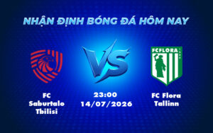 fc saburtalo tbilisi fc flora tallinn 14 07 c1 - Nhận định soi kèo FC Saburtalo Tbilisi vs FC Flora Tallinn - Cân tài cân sức