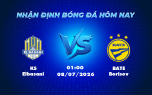 ks elbasani bate borisov 08 07 europa conference league - Nhận định KS Elbasani vs BATE Borisov So tài cân sức tại Europa Conference League