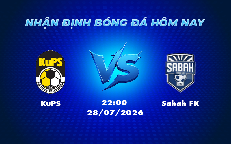 Nhận định soi kèo trận đấu KuPS vs Sabah FK Chủ nhà gặp thử thách khó khăn 1 kups sabah fk 28 07 c1 - Nhận định soi kèo trận đấu KuPS vs Sabah FK Chủ nhà gặp thử thách khó khăn