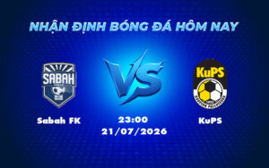 sabah fk kups 21 07 c1 - Nhận định Sabah FK vs KuPS Cân Tài Cân Sức Trước Cuộc Đụng Độ Tại C1
