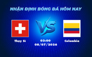 thuy si colombia 08 07 fifa world cup - Nhận định soi kèo Thụy Sĩ vs Colombia Cuộc chiến hấp dẫn tại FIFA World Cup